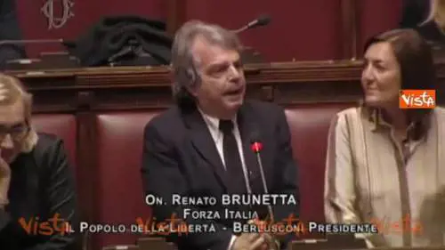 Brunetta attacca Renzi: "Ha dato della matta a una deputata"