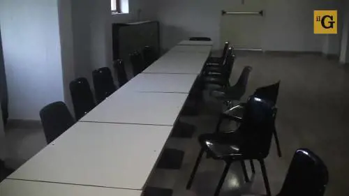 Nell'albergo per i rifugiati a Roma