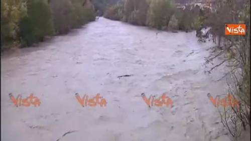 Allerta rossa maltempo: in Liguria esonda il torrente Arroscia 