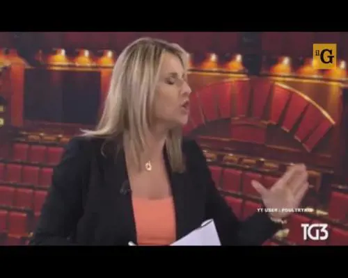 Lite furibonda in diretta fra Rondolino e Gasparri
