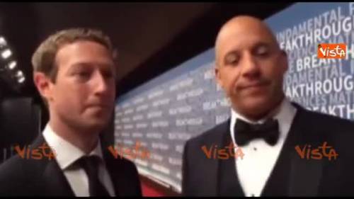 Zuckerberg ipnotizzato da Vin Diesel