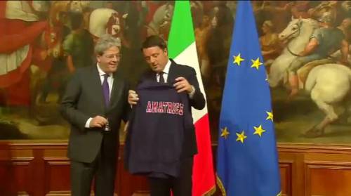 Passaggio di consegne tra Renzi e Gentiloni