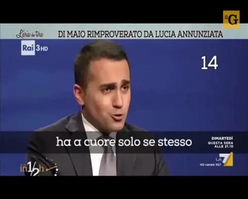 Myrta Merlino deride Luigi Di Maio per le "frasi fatte"