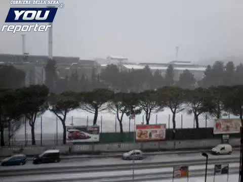 La neve ad Ascoli Piceno