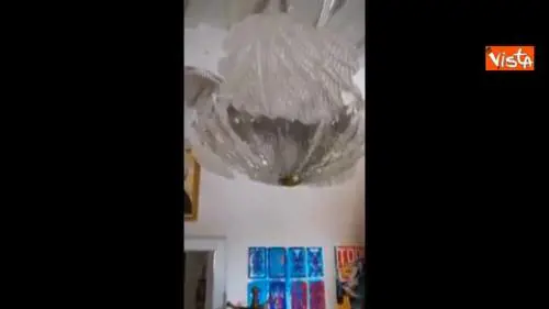 Terremoto Macerata: dondolano i lampadari 