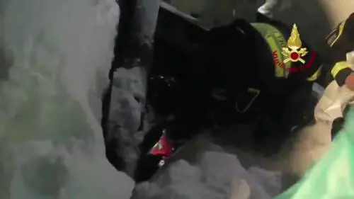 Rigopiano, il salvataggio di Ludovica, Edoardo e Samuel