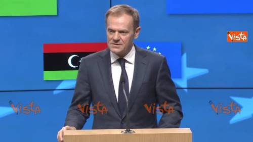 Tusk: chiudere rotta Italia-Libia