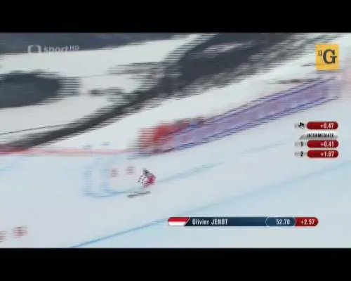 Mondiali di sci. Brutto volo di Jenot che atterra di schiena