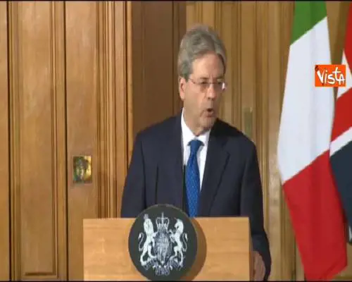 Gentiloni: "No a negoziato distruttivo tra Ue e Regno Unito"