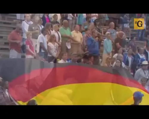Tennis, inno nazista per errore. Indignata la selezione tedesca