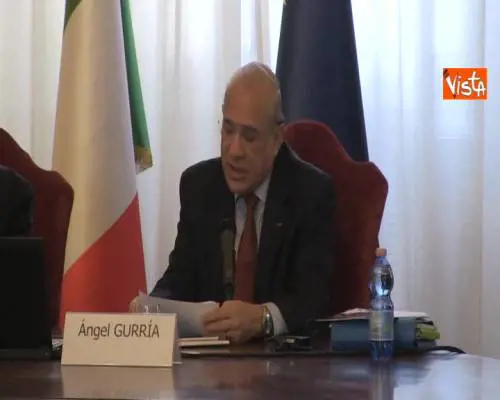 Gurria (Ocse): Italia deve andare avanti con riforme per 4 grandi sfide