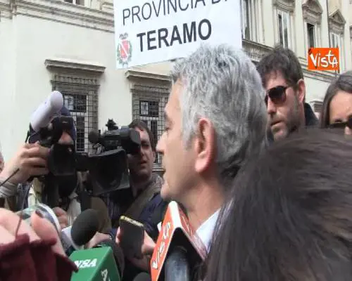 Terremoto e maltempo, sindaci abruzzesi a Roma 