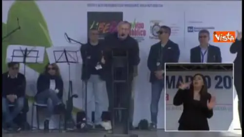 Don Ciotti: "Lavoro, scuola e servizi sociali antidoto a peste mafiosa"
