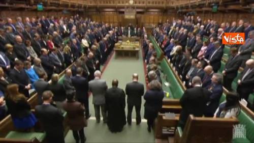 Minuto di silenzio a Westminster