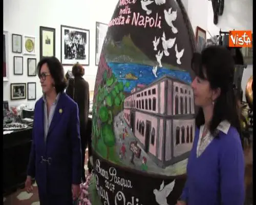 Uovo di Pasqua record da 300 kg dedicato dalla fabbrica Gay Odin