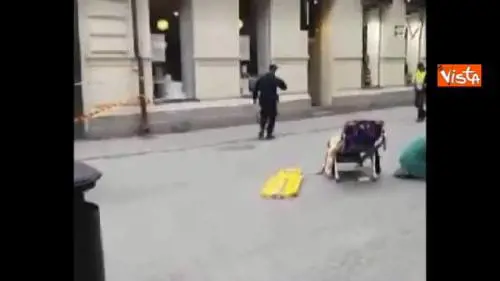 Tir contro folla a Stoccolma, i soccorsi ai feriti