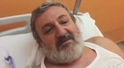 Michele Emiliano dall'ospedale: "La campagna continua"