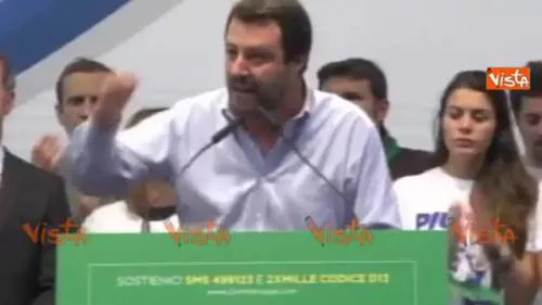 Salvini: "L'Unione europea e' la dittatura da cui liberarsi"
