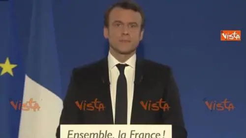 Macron: "Difenderò la Francia e l'Europa"