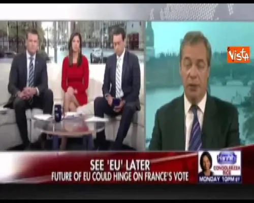 Francia, la previsione di Farage: "Le Pen presidente nel 2022"
