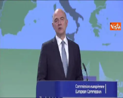 Moscovici: "Macron buona notizia per Germania e Ue, pensate se avesse vinto Le Pen"