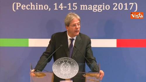 Gentiloni: Cina vuole investire sui porti di Genova e Trieste