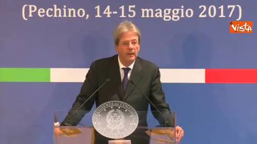 Gentiloni: mercato cinese enorme