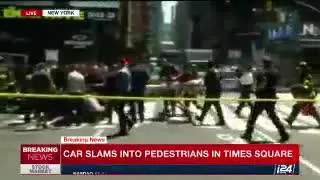 Times Square, i soccorsi dopo l'incidente