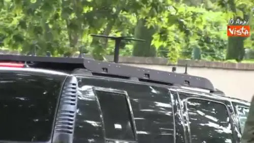 Trump a Roma, nella scorta c'è anche il Jammer