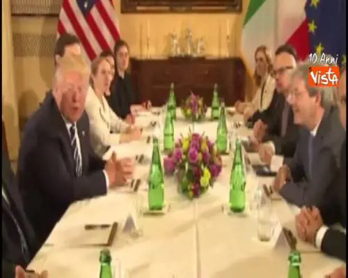Trump: l'Italia ci piace molto, un onore incontrare il Papa