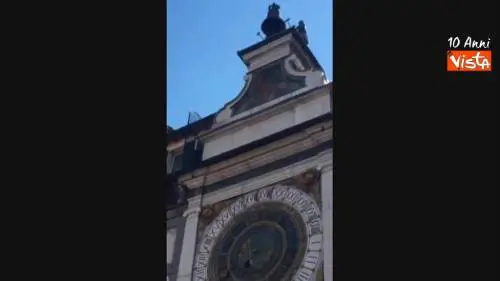 Piazza della Loggia, campane a morto in memoria delle 8 vittime dell'attentato fascista nel 1974