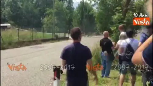 Bimbo ucciso durante rally a Torino: le immagini drammatiche dell'impatto 