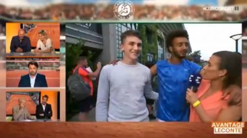 Molestie in diretta tv: Maxime Hamou allontanato dal Roland Garros