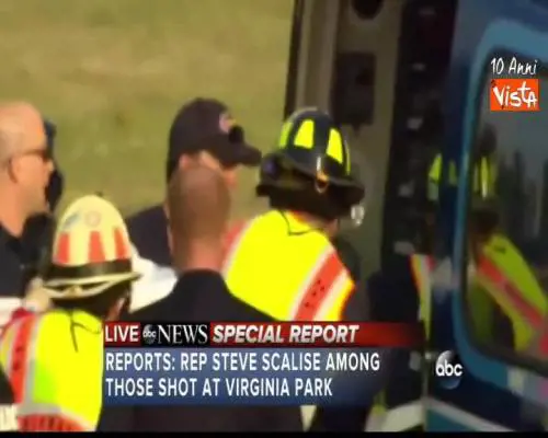 Sparatoria in Virginia, colpito deputato repubblicano Scalise