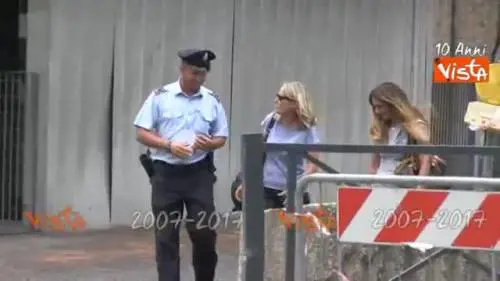 Sciarelli lascia il tribunale: "Sono sempre stata tranquilla"