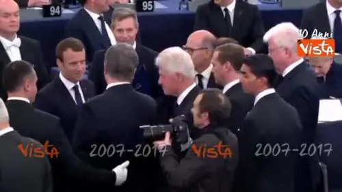 Funerali Kohl, i leader mondiali a Strasburgo, anche Clinton per l'ultimo saluto