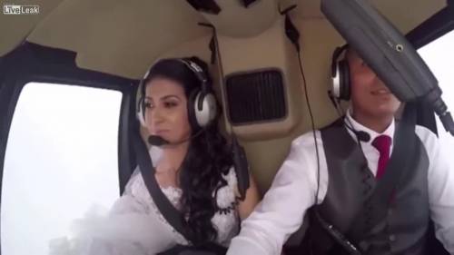 Brasile, la sposa che si schianta in elicottero prima del matrimonio