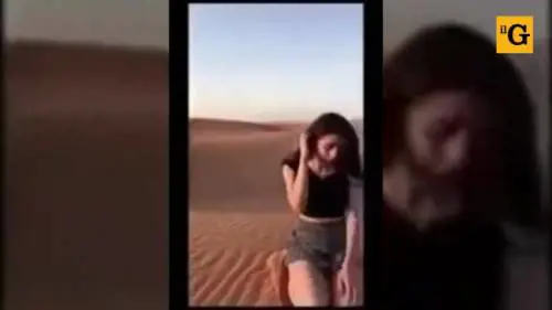 Così sfida in minigonna il rigore dell'Arabia Saudita