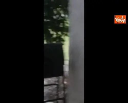 Maltempo, violenta grandinata a Milano 