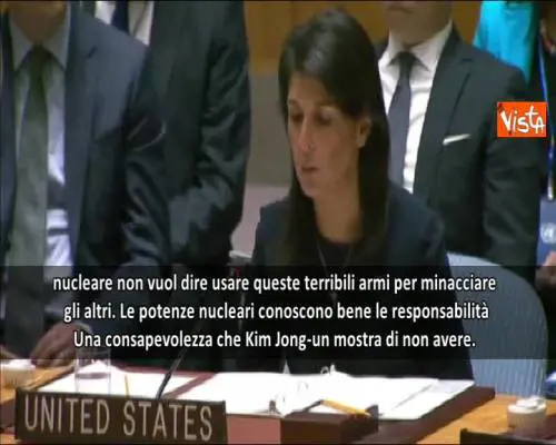 Corea, Usa a Onu: "Adottare misure più dure possibili"