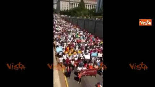 Ritirato il piano "Dreamers": proteste a Washington