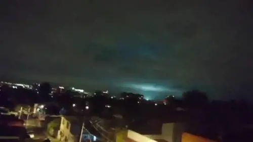 Le "luci tellurgiche" durante il terremoto in Messico