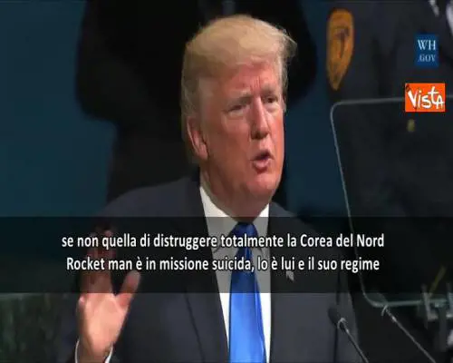 Nord Corea, Trump: "Se costretti la distruggeremo"