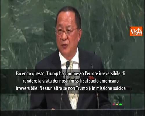 La Nord Corea all'Onu: "Lancio di missili contro gli Usa irreversibile"