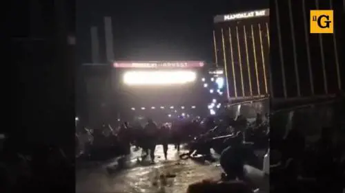 Raffiche di mitra, poi il fuggi fuggi a Las Vegas