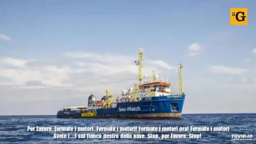 La Marina italiana ai libici: "Fermate le macchine"