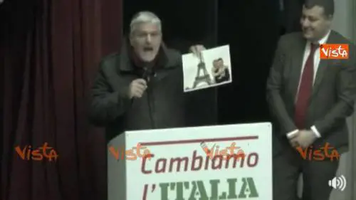 Lucci all'assemblea Mdp. "Renzi dice che vi ama"