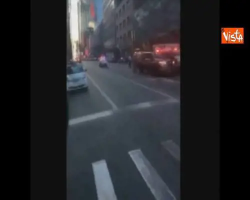 Esplosione a New York, paura a Manhattan. Il video racconto