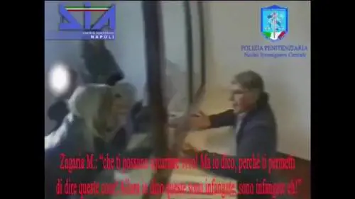 Michele Zagaria parla con la sorella