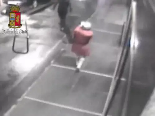 Le immagini del killer di Villa Litta